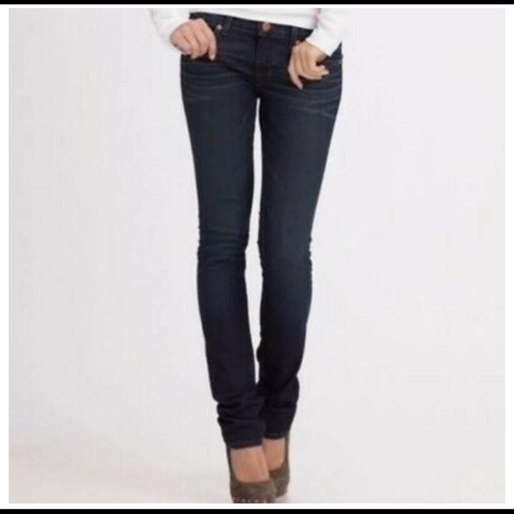 J Brand The Pencil Slim Stretch Dark Wash